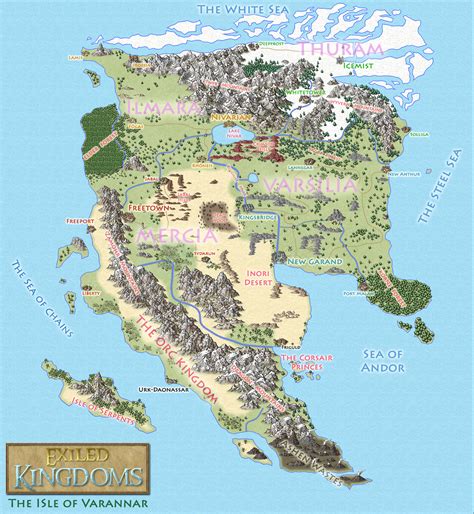 exiled kingdoms map